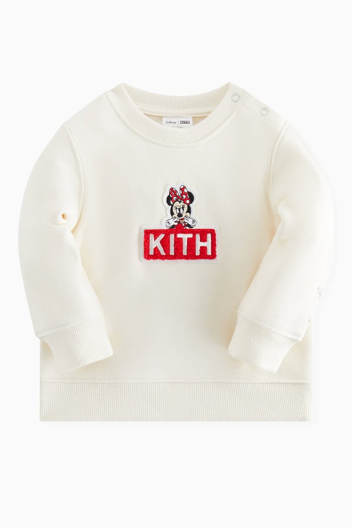 

x Disney Minnie Crewneck Sweatshirt in Cotton-fleece, Neutral