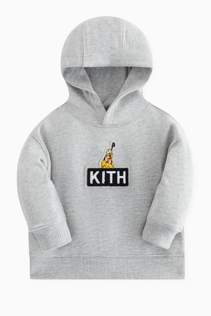 

x Disney Mickey & Friends Pluto Hoodie in Cotton-fleece, Grey
