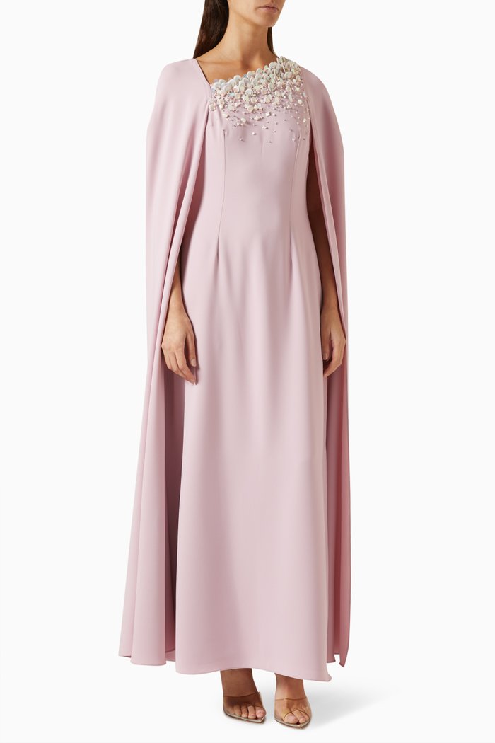 

Milani Dress in Crêpe, Pink