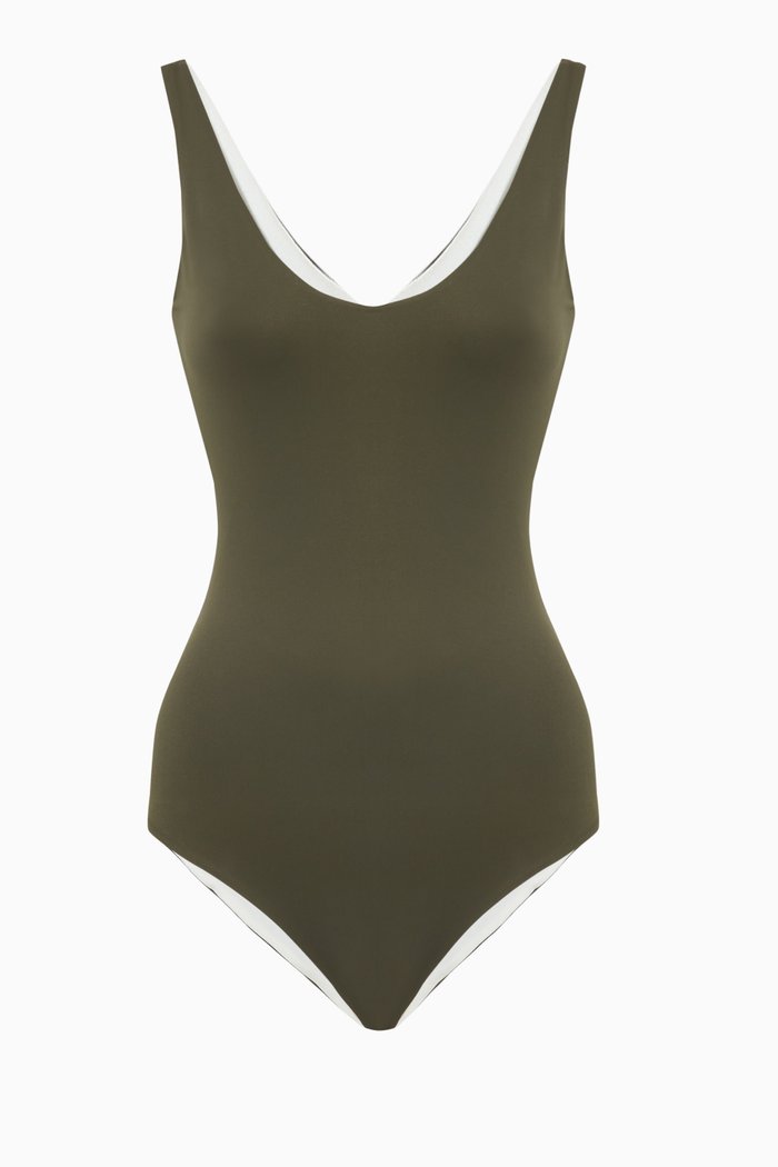 

Olympic One-piece Swimsuit, Green
