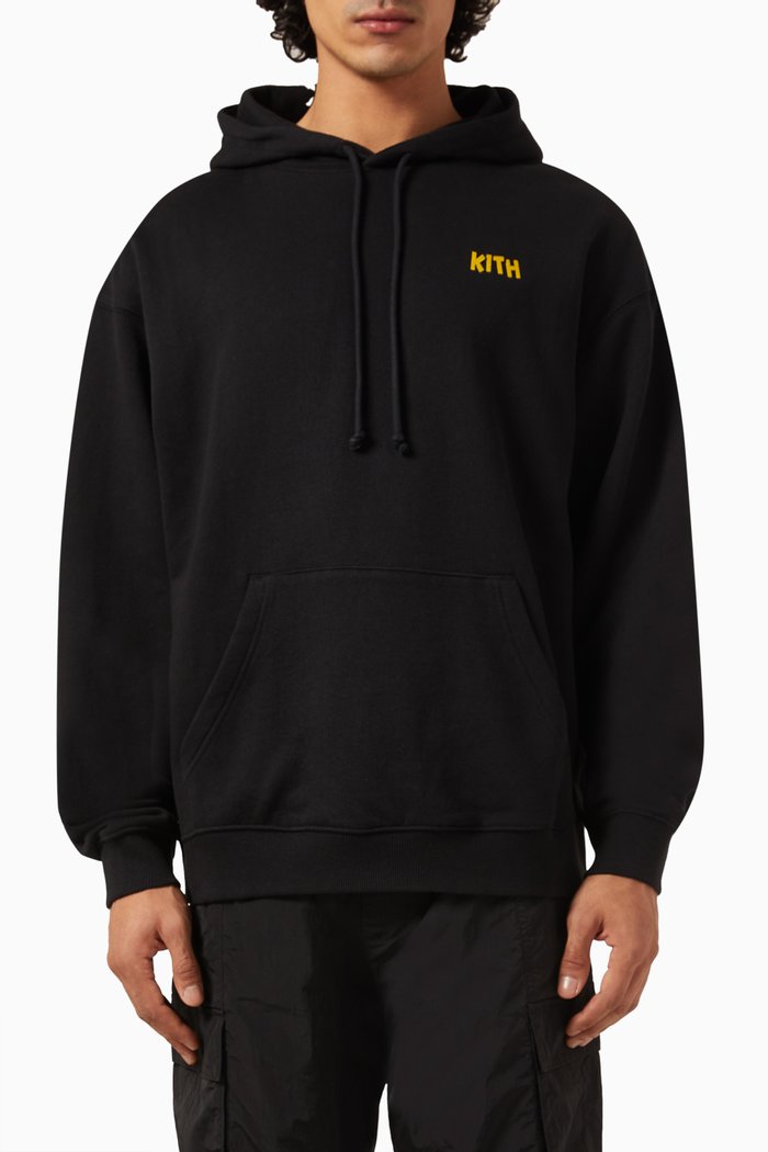 

Kith x Mickey & Friends Family Portrait Vintage Hoodie, Black