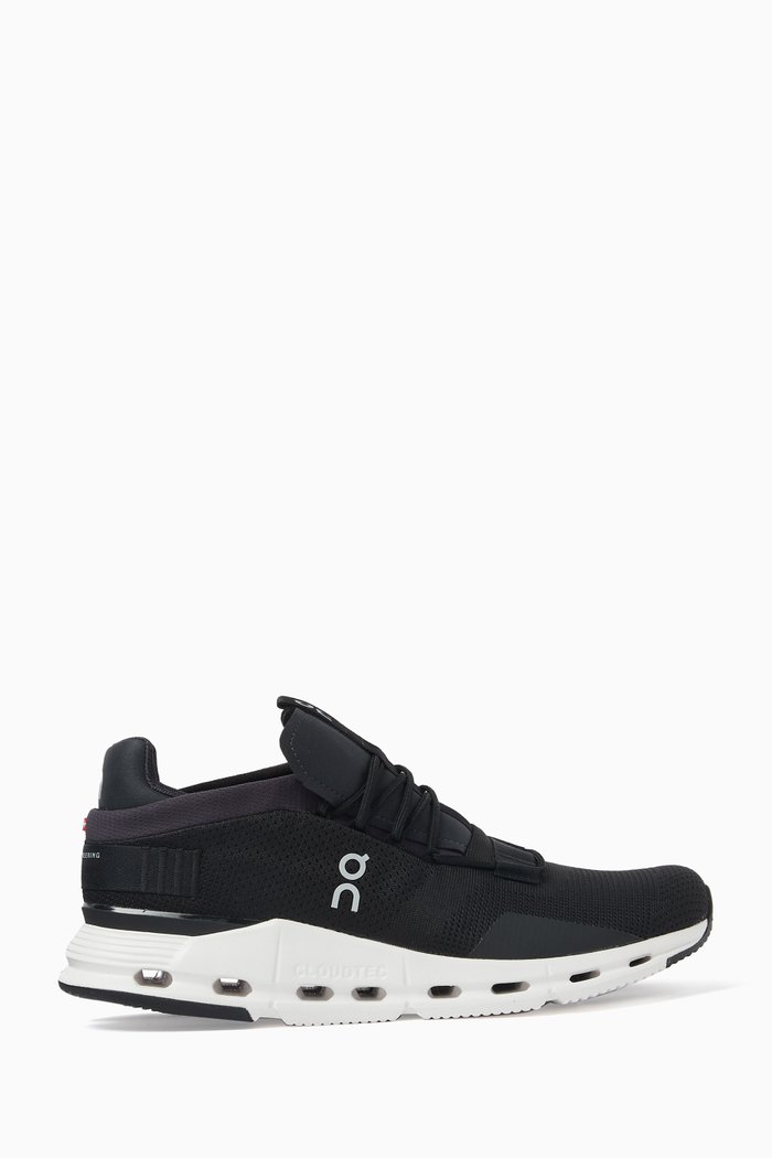 

Cloudnova Sneakers in Engineered Mesh, Black