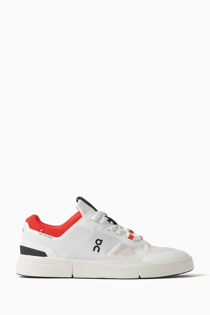 

The Roger Spin Sneakers in Mesh, White