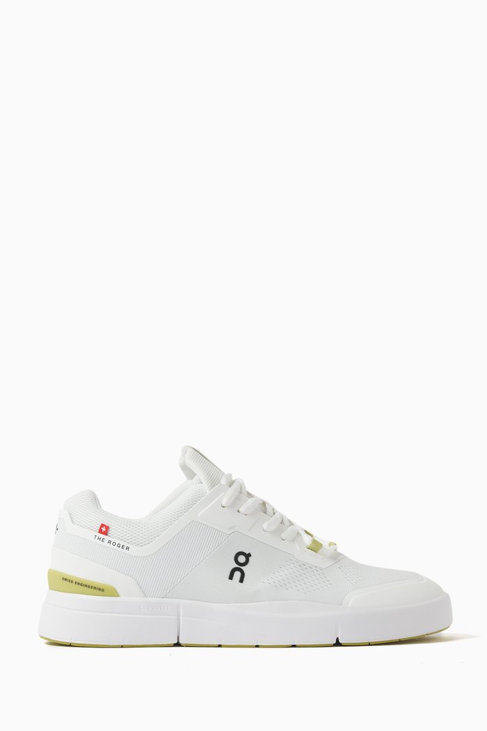 

The Roger Spin Sneakers in Mesh, White