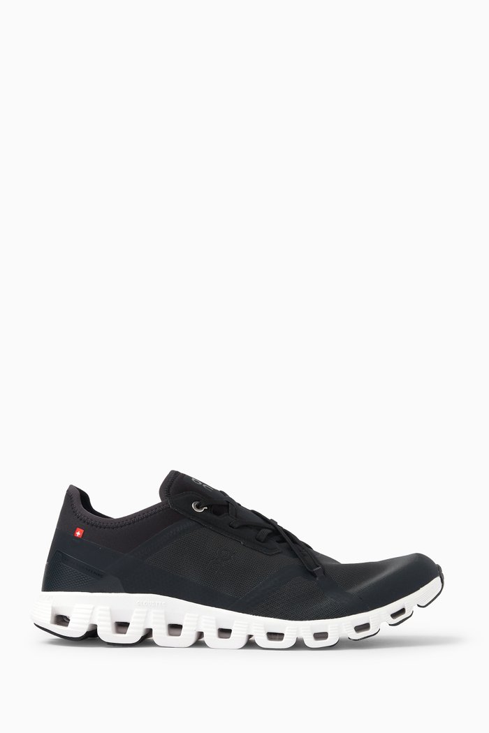 Cloud X 3 AD Running Shoes in Mesh, Black