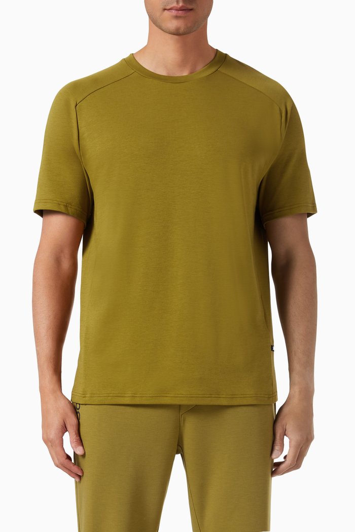 

Focus T-shirt in Cotton-blend, Green