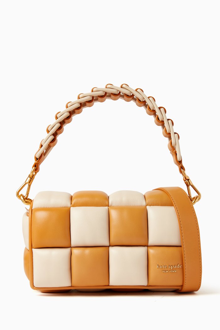 

Boxxy Colourblock East West Crossbody Bag in Smooth Leather, Multicolour