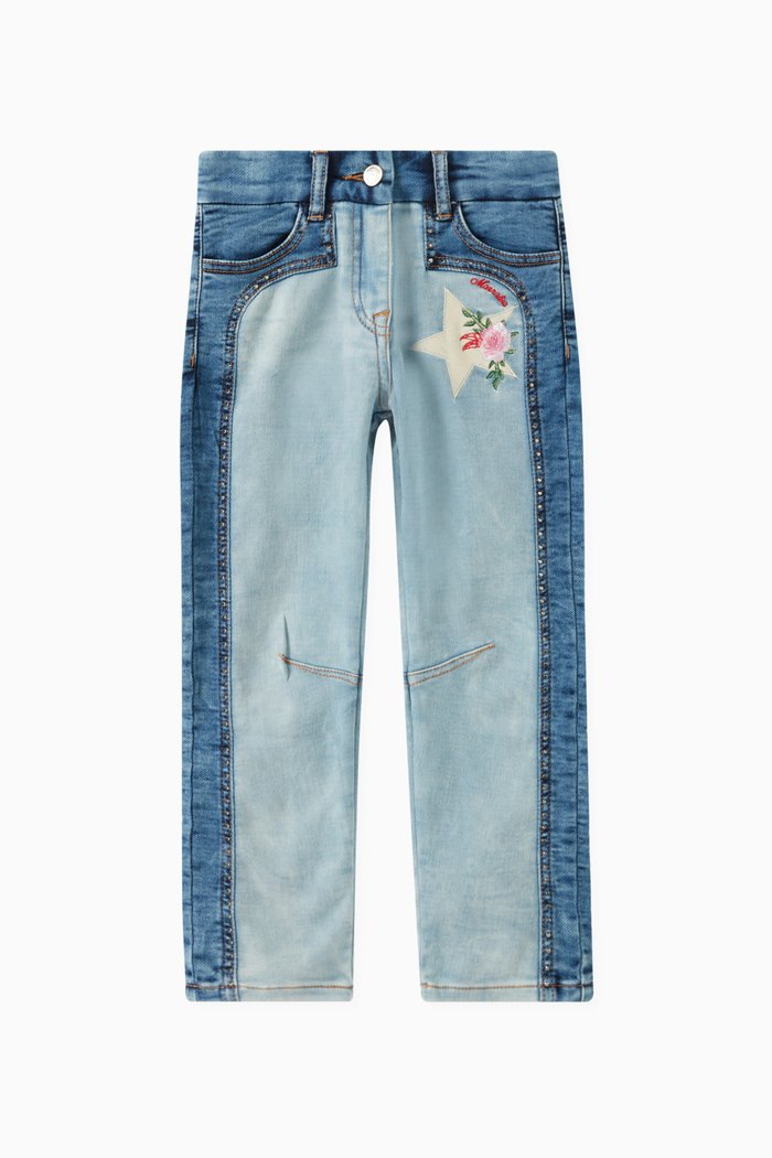 

Rodeo Jeans in Denim Fleece, Blue