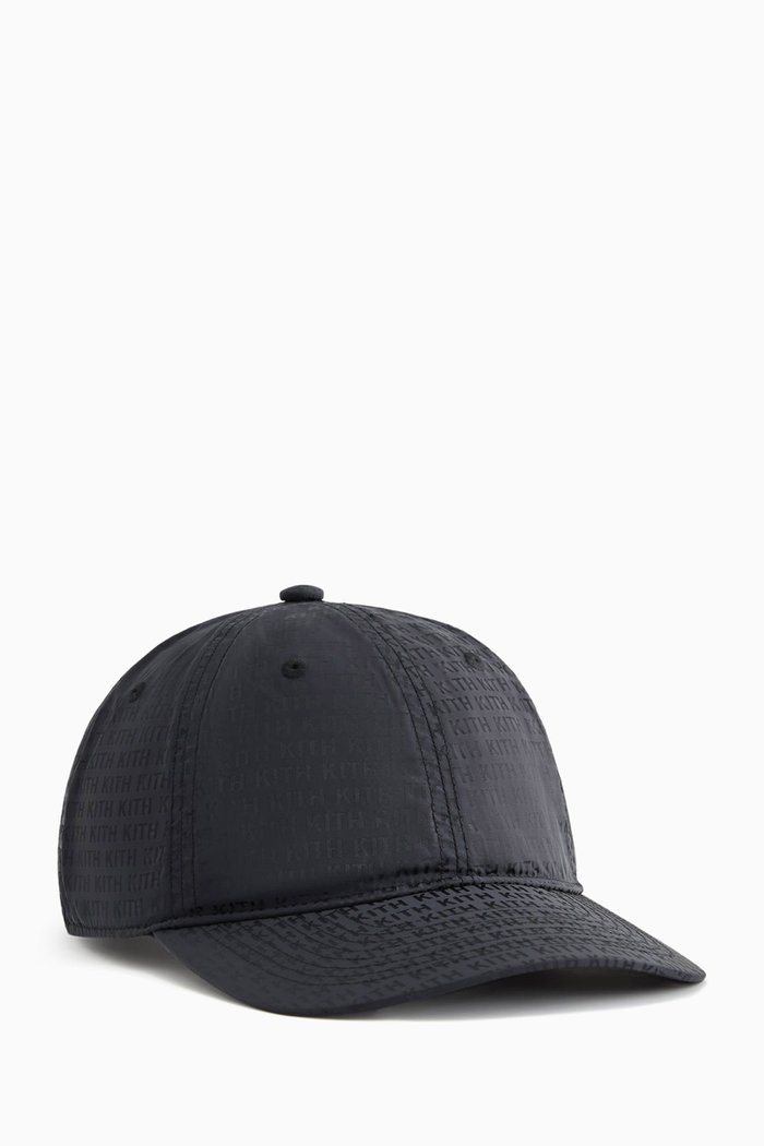 

Monogram Cap in Nylon, Black