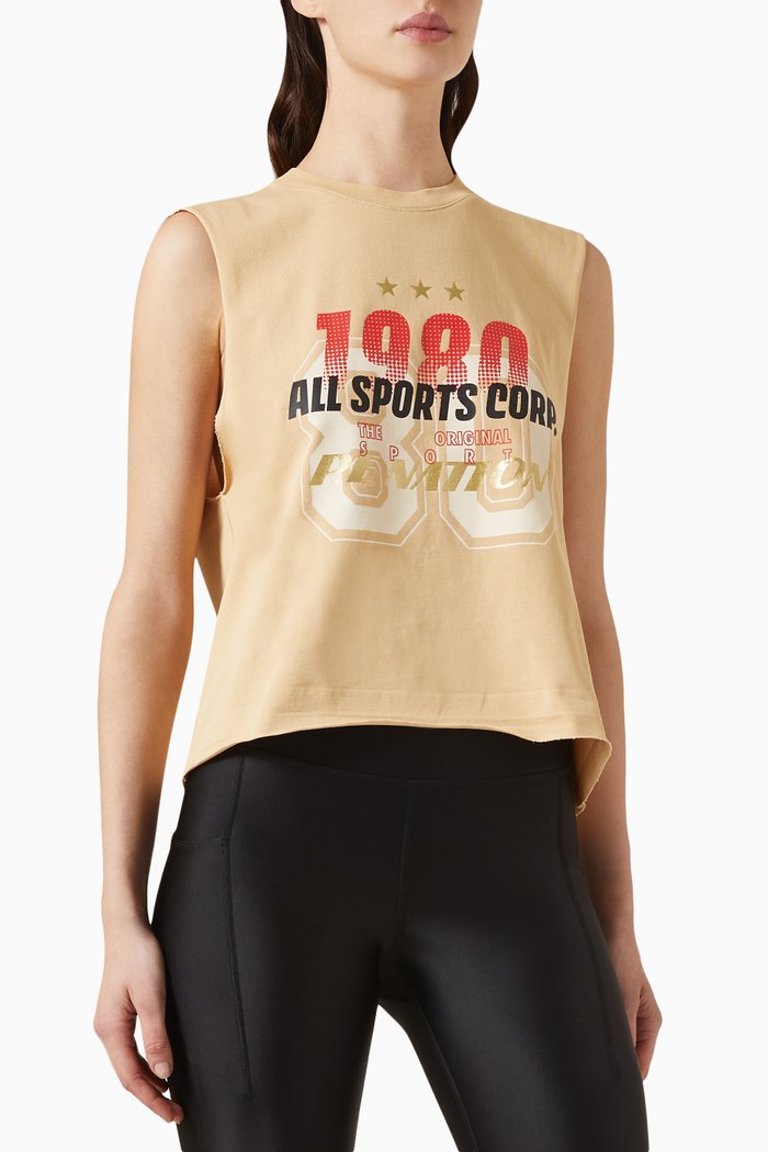 

Touring Tank Top in Organic Cotton, Neutral
