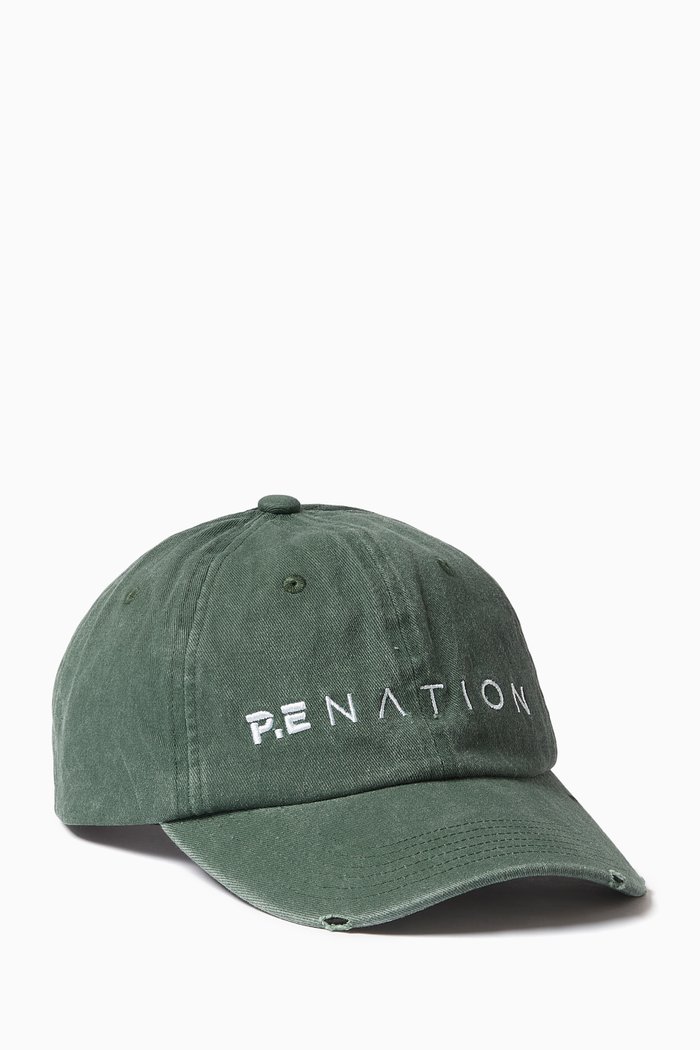 

Immersion Logo Cap in Cotton, Green