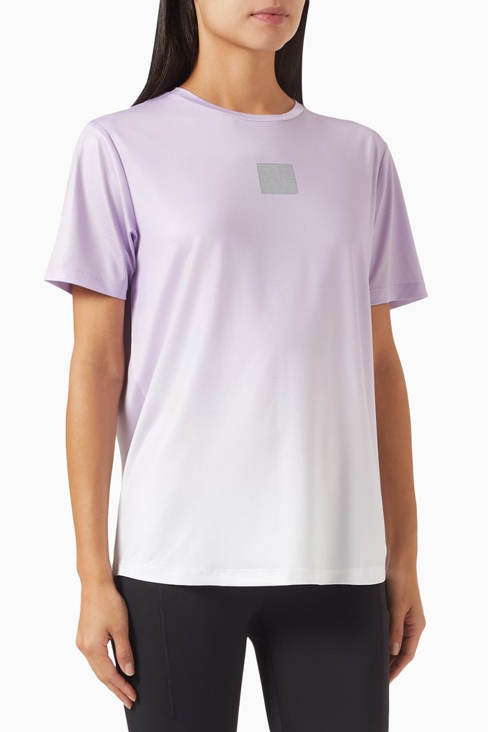 

Double Track Air Form T-shirt, Purple