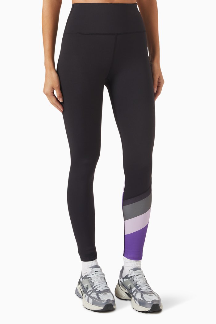 

Pole Position 7/8 Leggings in Stretch Nylon, Black