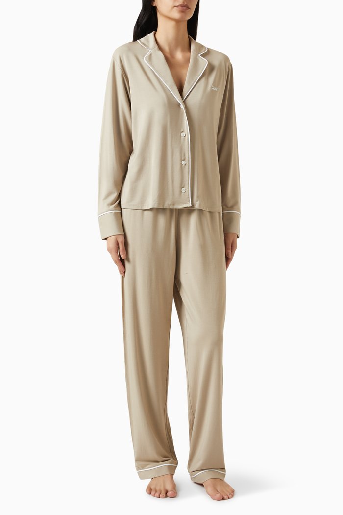 

Pyjama Set in Modal-jersey, Neutral