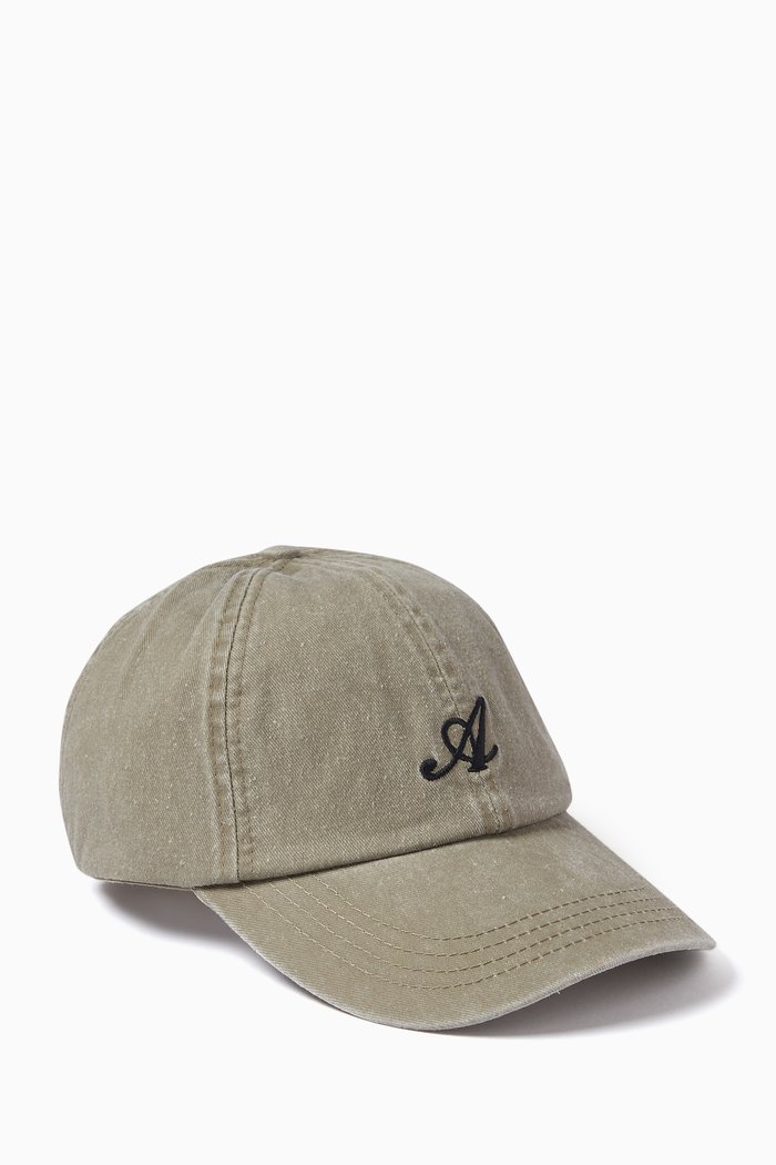 

Washed Signature Cap in Cotton, Neutral