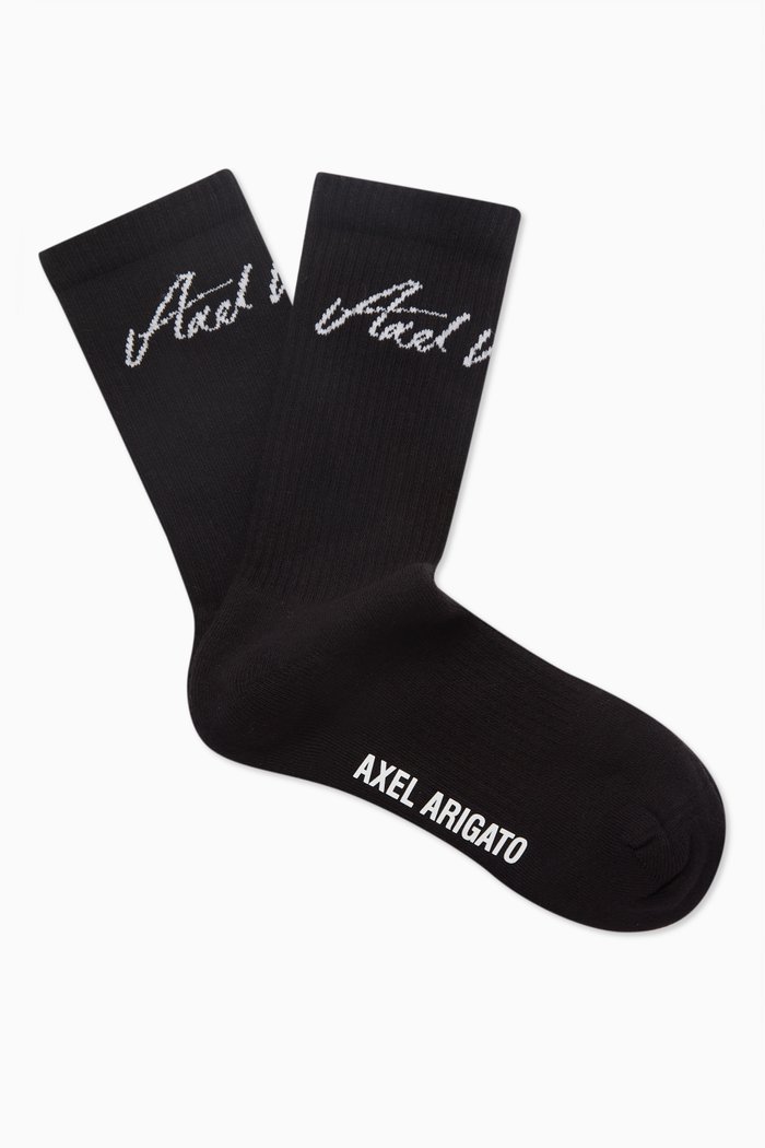 

Zone Socks in Cotton-blend, Black
