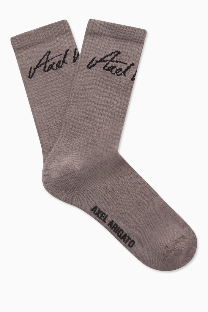 

Zone Socks in Cotton-blend, Grey