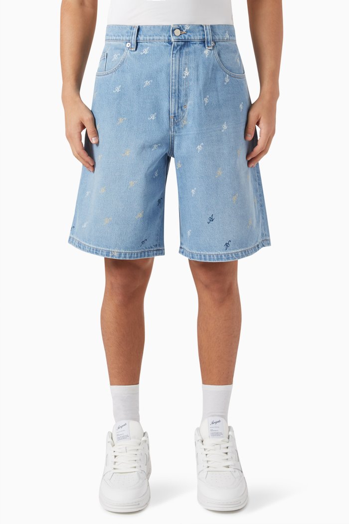 

Miles Shorts in Denim, Blue