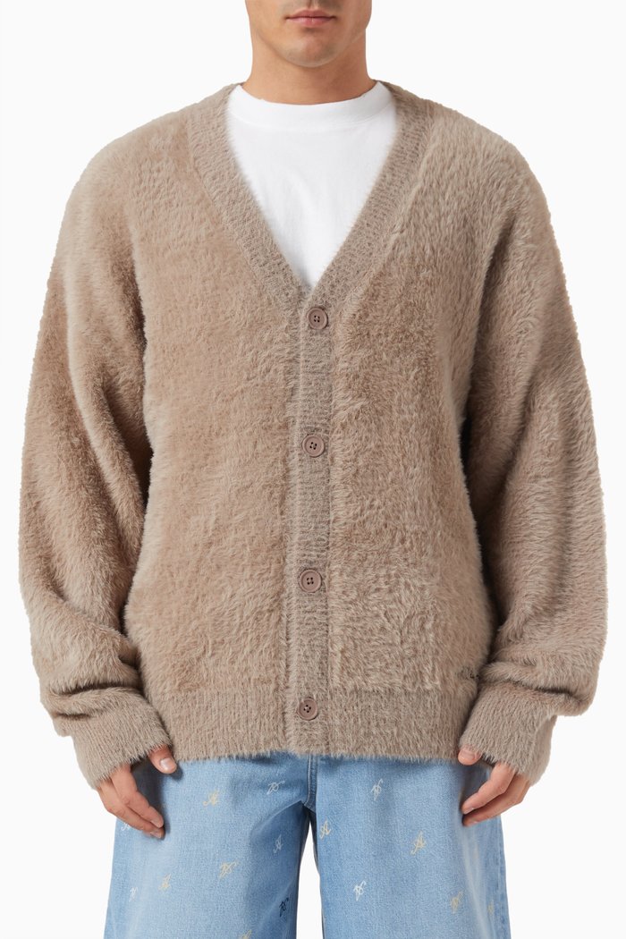 

Miller Cardigan in Cotton-blend, Neutral