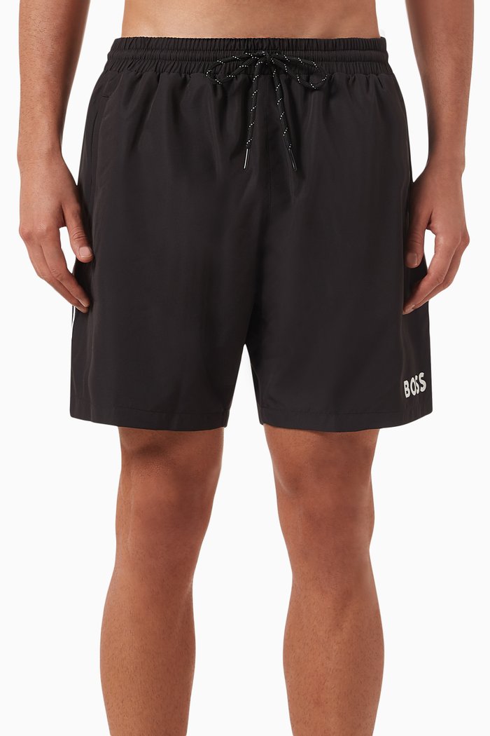 

Starfish Swim Shorts, Black