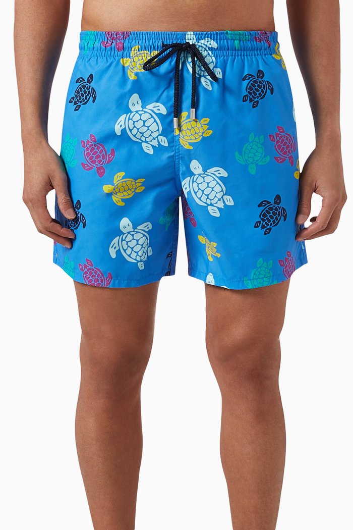 

Ronde des Tortues Swim Shorts in ECONYL®, Multicolour