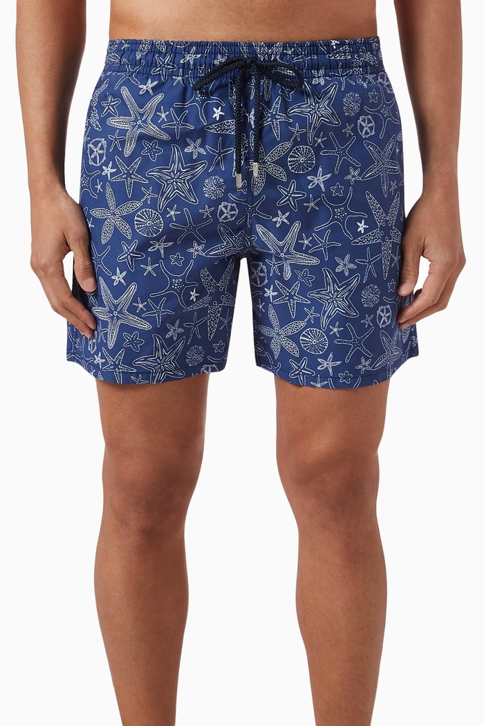 

Starlettes Swim Shorts in Recycled Polyamide, Blue