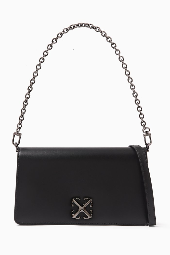 

Jitney 1.7 Shoulder Bag in Leather, Black
