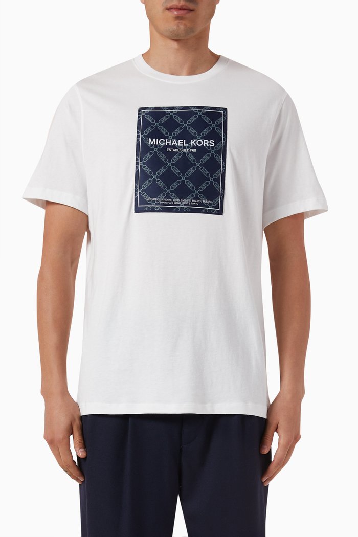 Empire Flagship T-shirt in Cotton, White