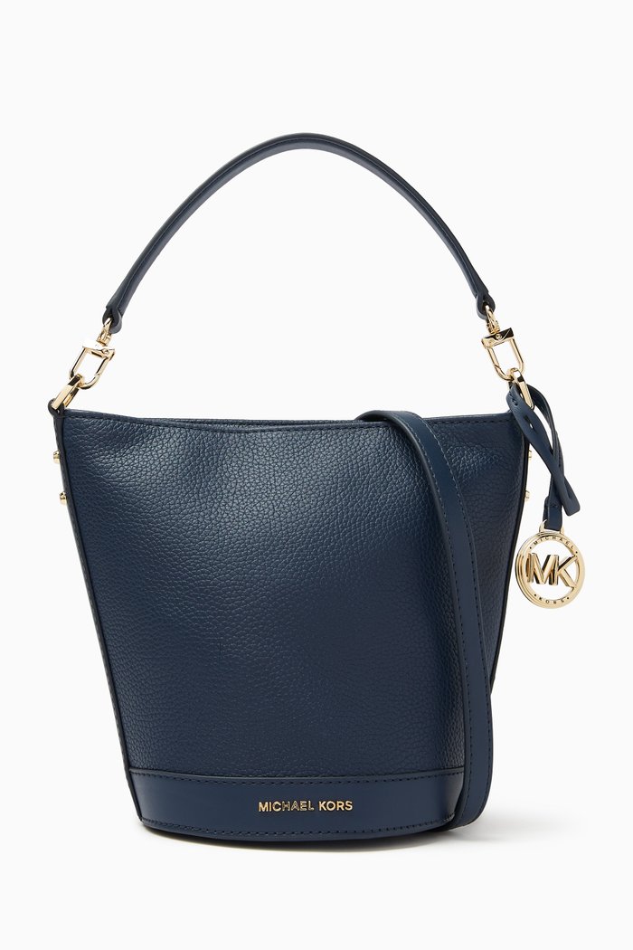 

Small Townsend Crossbody Bag in Leather, Blue