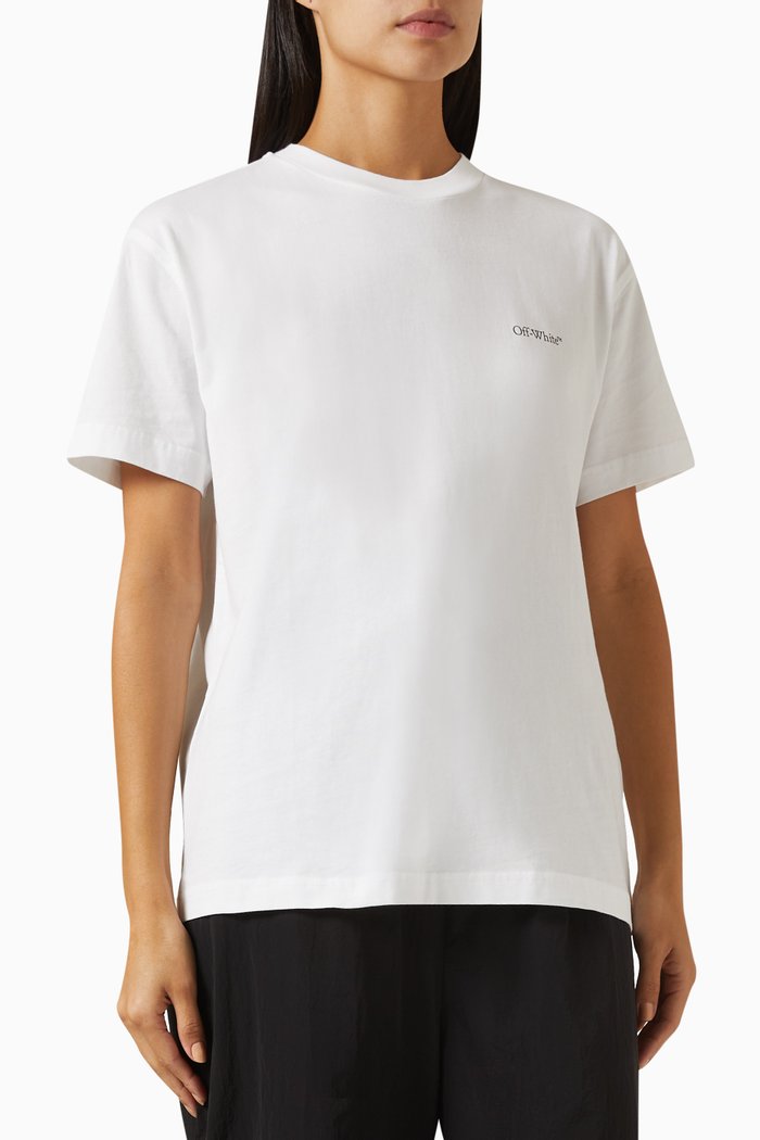 

Xray Arrow Casual T-Shirt in Cotton, White