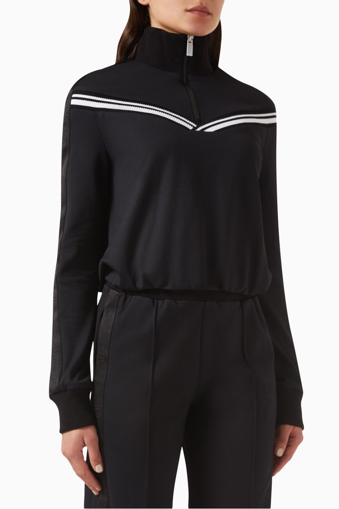 

Logoband Track Jacket, Black
