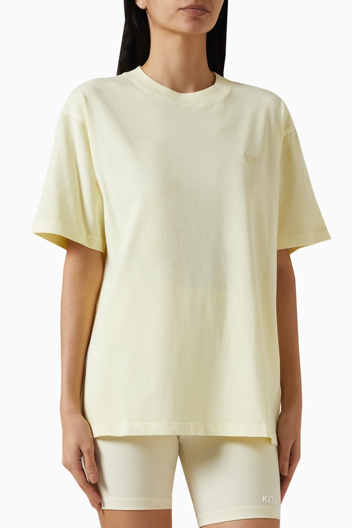 Nia II T-shirt in Jersey, Yellow