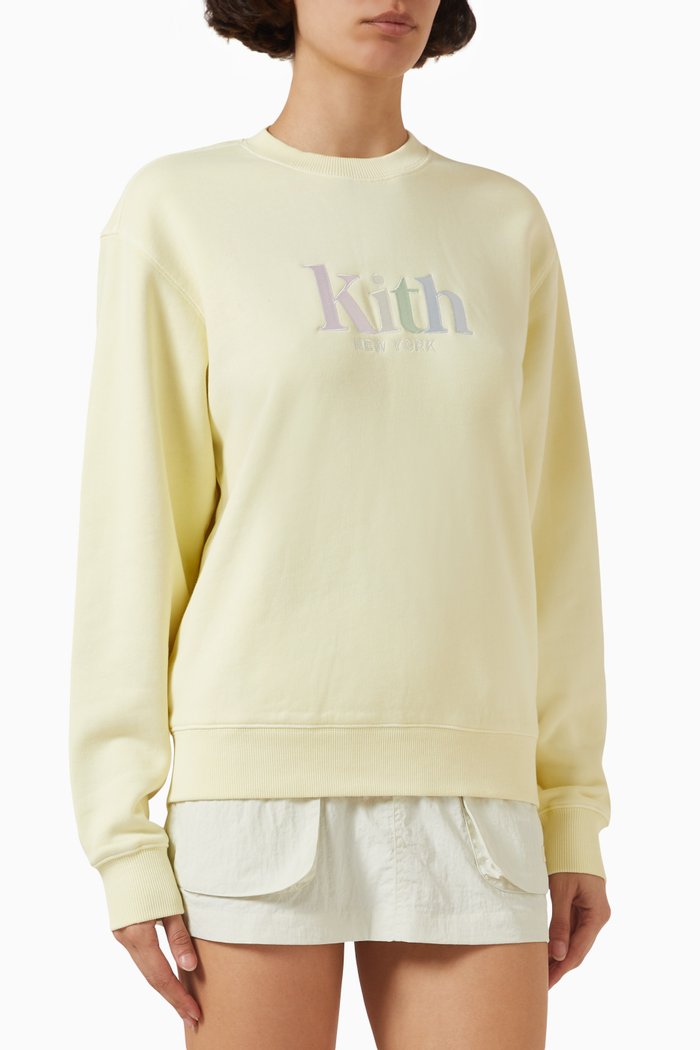 

Asher Sweatshirt in Terry, Yellow