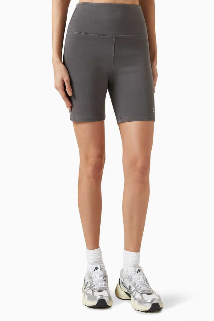 

Jen Biker Shorts in Interlock-knit, Grey