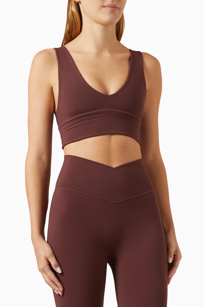 

Ultimate Triangle Bra, Burgundy