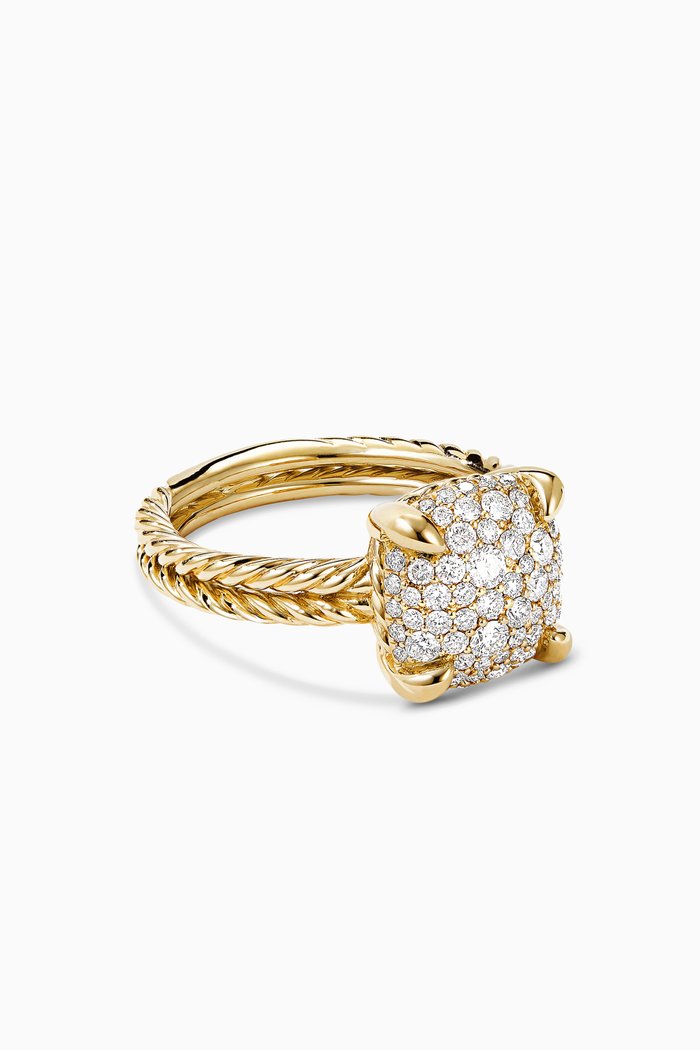 

Chatelaine® Diamond Ring in 18kt Gold, Yellow