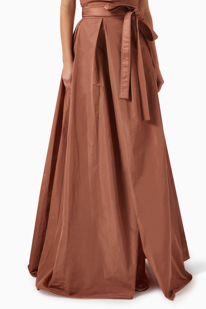 

Nocepesca Maxi Skirt in Polyester, Pink