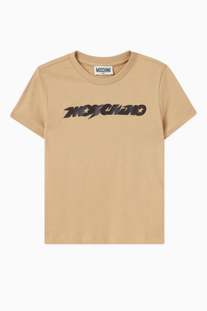 

Logo T-Shirt in Cotton, Neutral