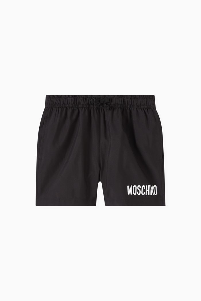 

Logo Swim Shorts, Black