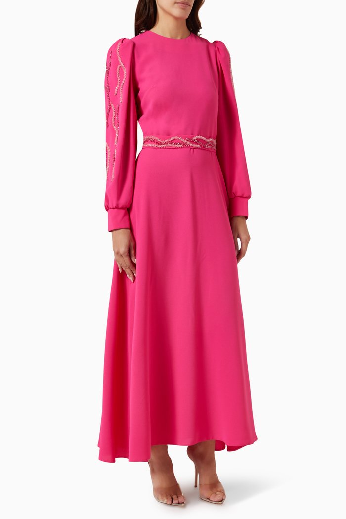 

Gwen Beaded Maxi Dress, Pink