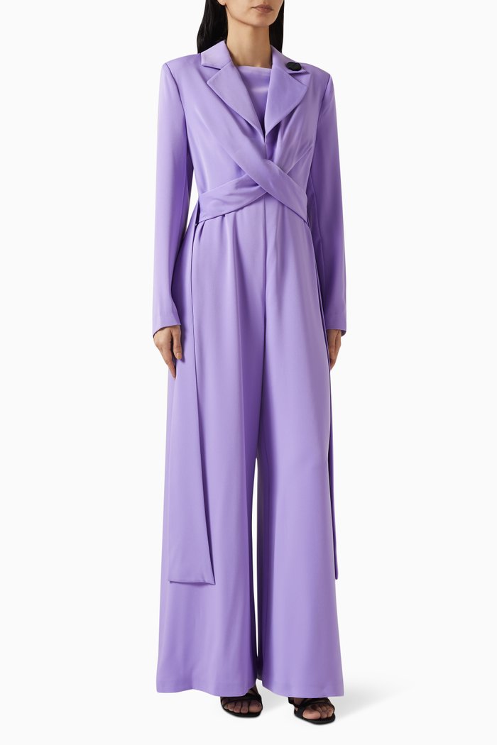 

Lolai Twisted Jumpsuit, Purple