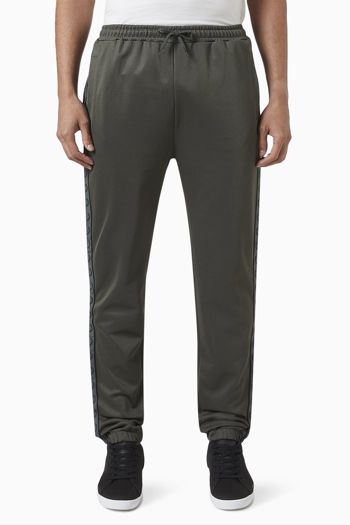 

Seasonal Taped Track Pants in Tricot, Green