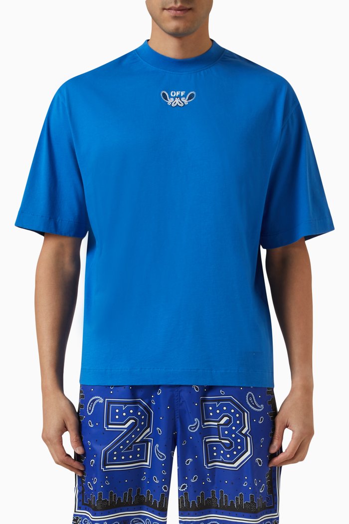 

Bandana Arrows T-shirt in Cotton, Blue