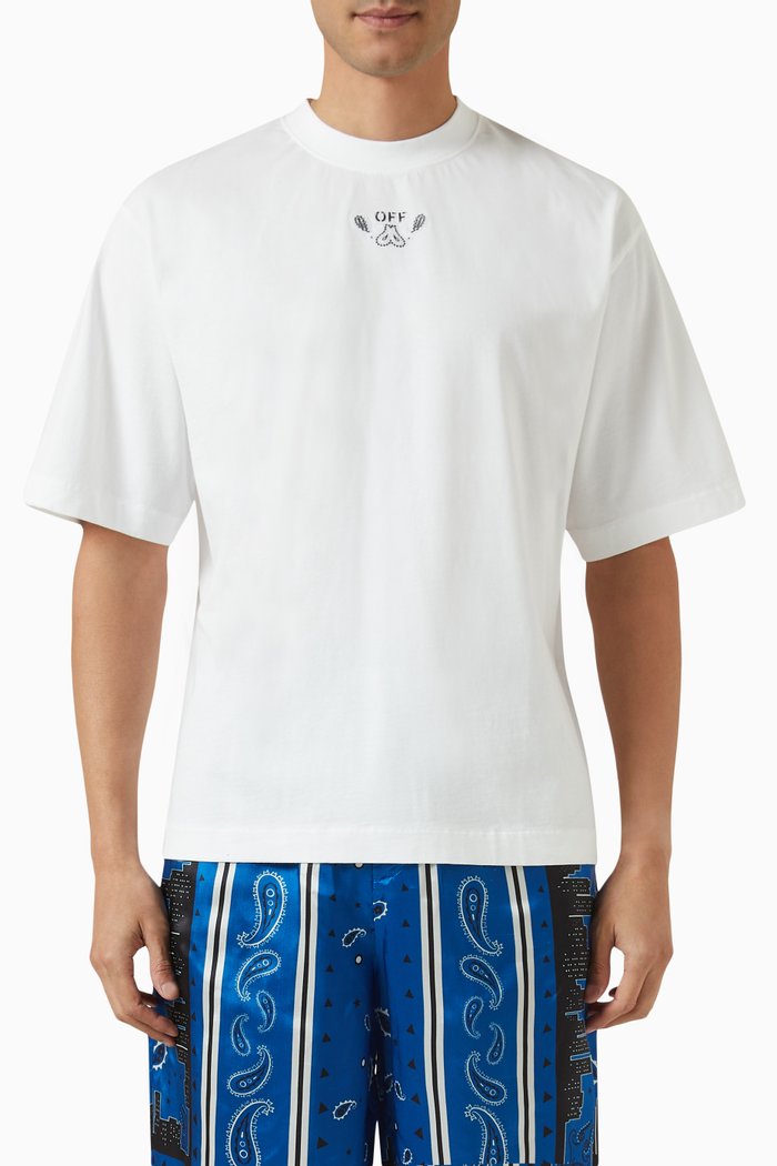 

Bandana Arrows T-shirt in Cotton, White