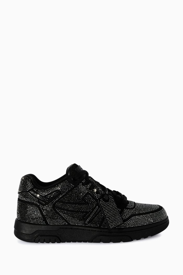 

Out Of Office Sneakers in Leather, Black