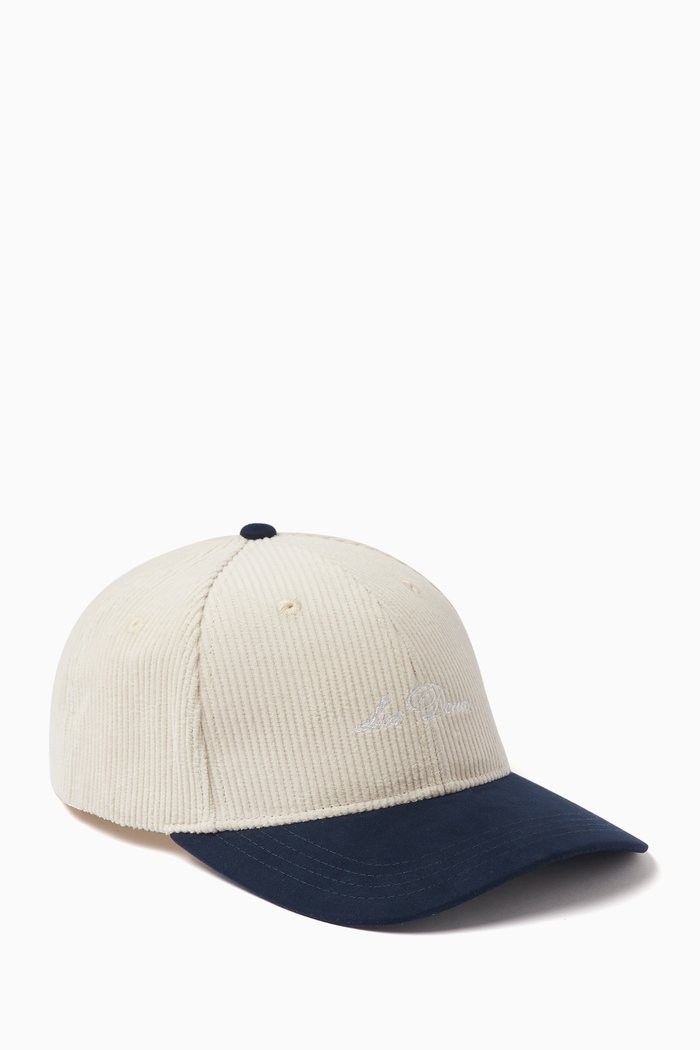 

Cory Contrast Cap in Corduroy, Neutral