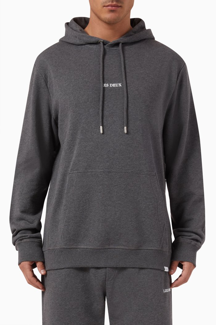 

Lens Hoodie in Cotton, Grey