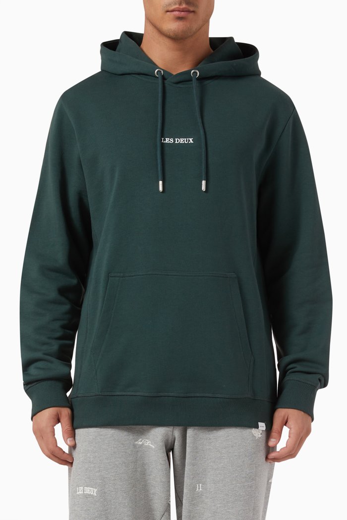 

Lens Hoodie in Cotton, Green