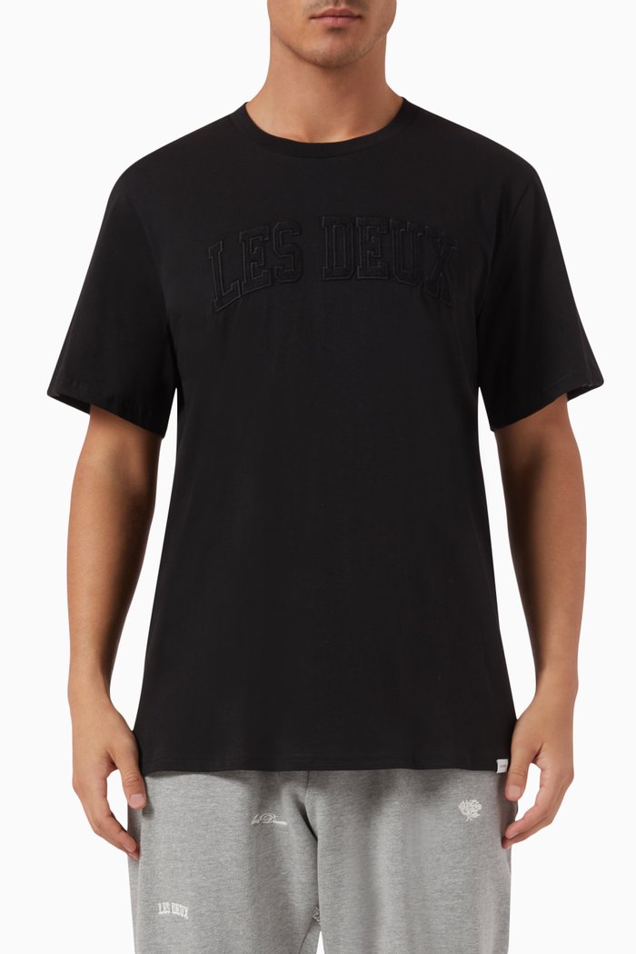 

Script Logo T-shirt in Cotton, Black