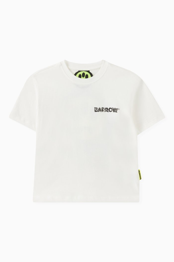 

Logo T-shirt in Cotton Jersey, White